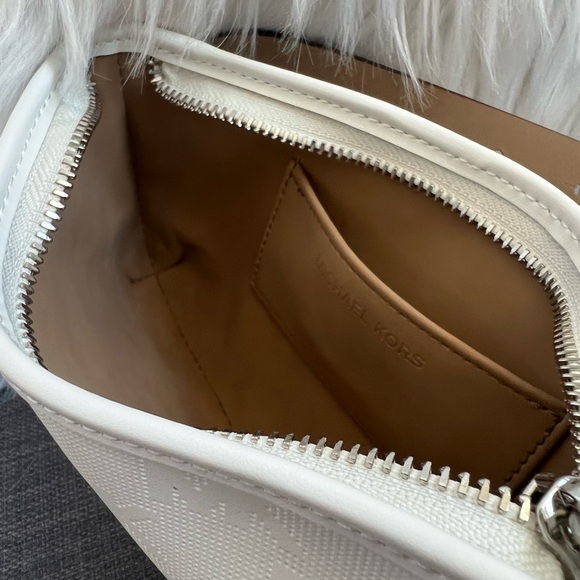 NWT MICHAEL KORS MK SIGNATURE FANNY PACK BAG ON BELT LEATHER - Picture 5 of 6